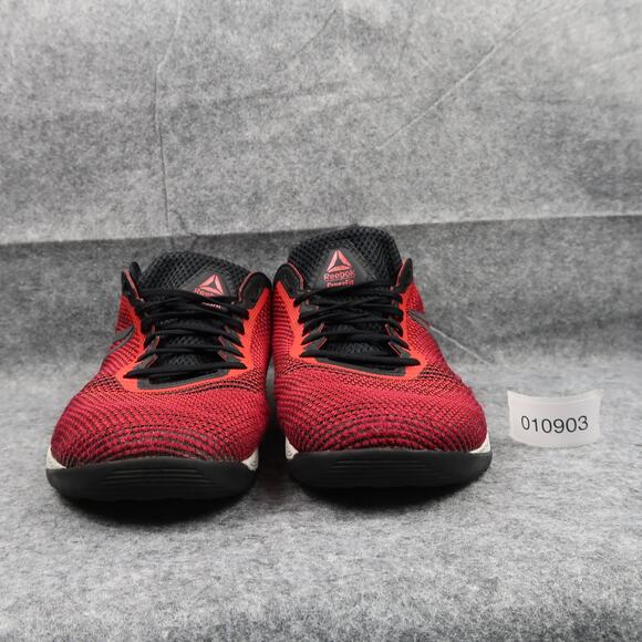Reebok Shoes Mens 13 Nano 8 CrossFit Gym Trainer Athletic Black Red Lace Up - Picture 3 of 13